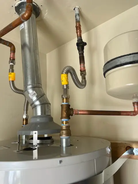 Water heater installation and plumbing repair in Seneca West